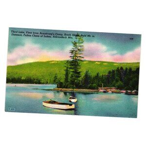 Third Lake Armstrong Camp South Shore Fulton Chain Lakes Adirondack Mountains